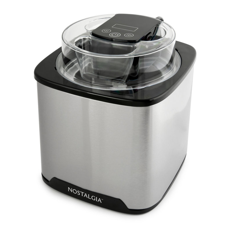 Nostalgia 2 Quart Digital Ice Cream Maker Wayfair